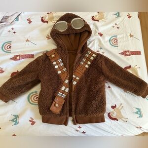 Star Wars Chewbacca Brown Fleece Jacket